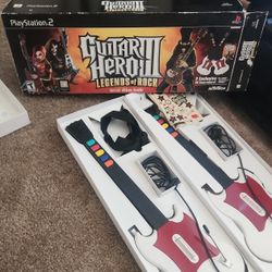 Original PlayStation 2 Guitar Hero III Legends of Rock PlayStation bundle