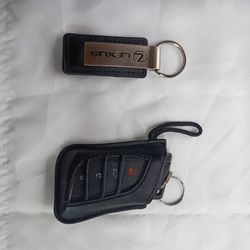 Lexus Key Fob and Leather Key Chain