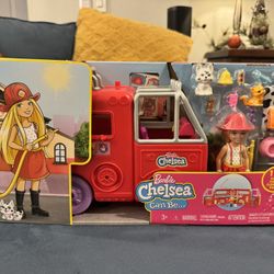 Barbie Chelsea Can Be… Fire Truck