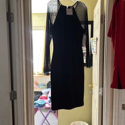 Premier Amour Elegant Black Dress