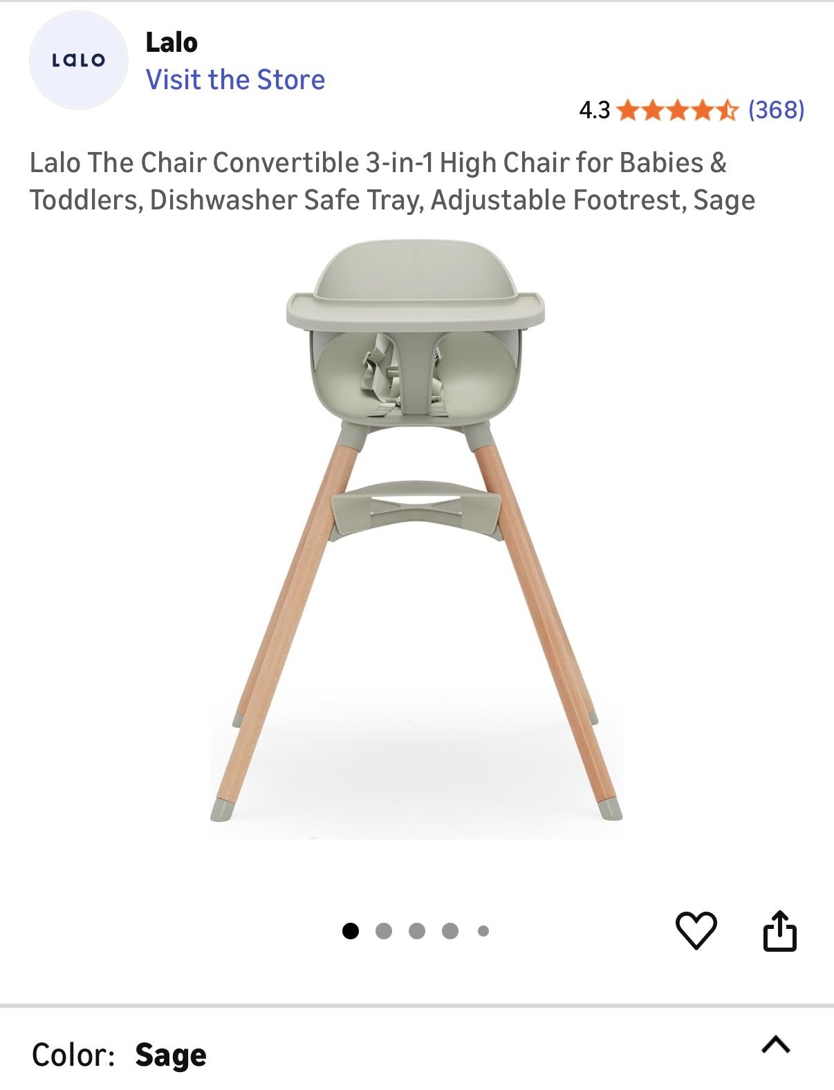 LALO High Chair