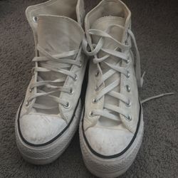 white platform converse! (Send Offers)