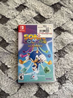 SONIC COLORS ULTIMATE for the Switch