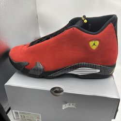 Jordan 14 Ferrari Size 13