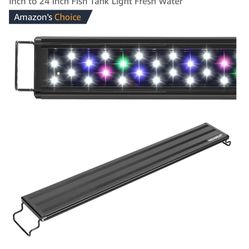 LED Aquarium Light Full Spectrum for 18 Inch to 24 Inch Fish Tank Light