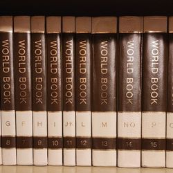 Encyclopedia, Dictionary, Science & World Book Set