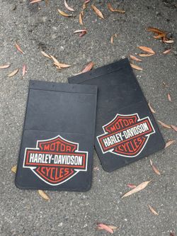 Harley Davidson mud flaps