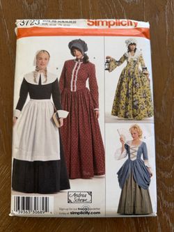 Costume pattern pilgrims