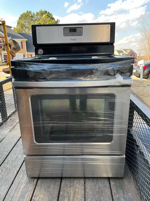 Whirlpool Gas Stove With Grill Top