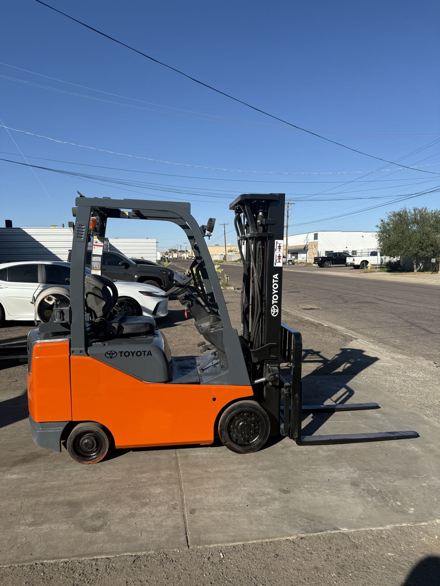 2015 Toyota 8FGCSU20 Forklift 