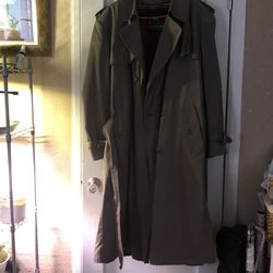 Mens London Fog Dress/rain Coat