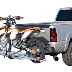 Hitch-Mount Aluminum Motorcycle Carrier!

