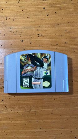 Major League Baseball Featuring Ken Griffey Jr. N64