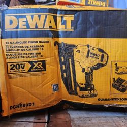 Dewalt Angled Finish Nailer 