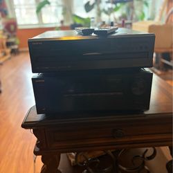 Onkyo cd player and receiver