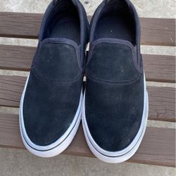 Black Leather Shoes Emerica Size:6 For Men