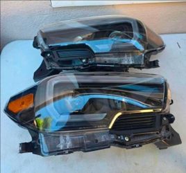 16-22 Toyota Tacoma LED DRL Projector Headlights Luces Focos Micas Faros Faroles Headlamps