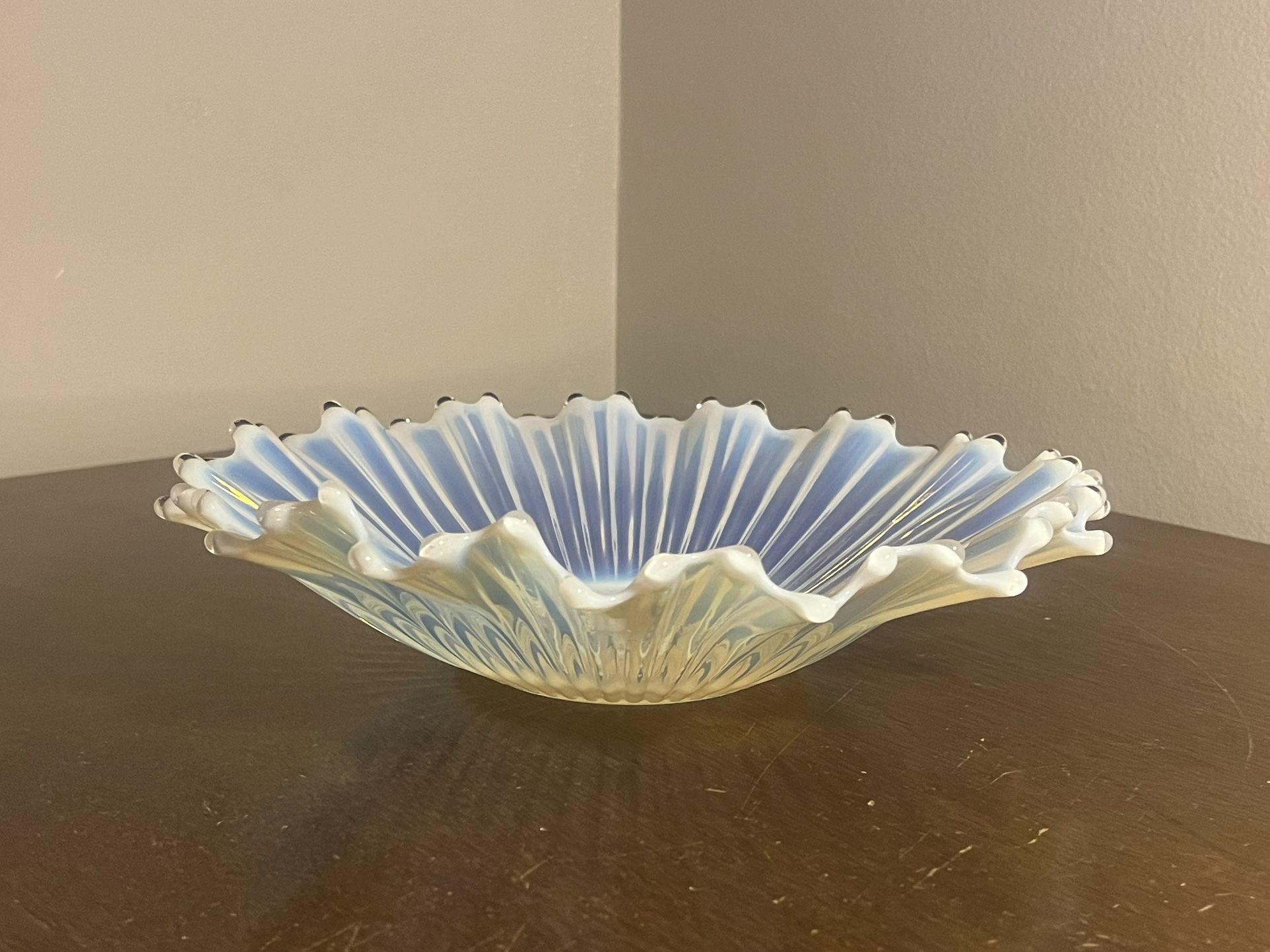 Antique Milk Glass Bowl