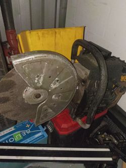 Wacker cutoff/concrete saw