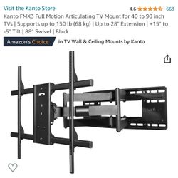New TV Mount for 40 to 90 inch TVs