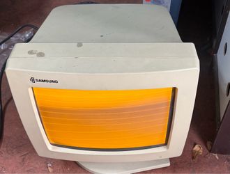 Vintage Samsung monitor