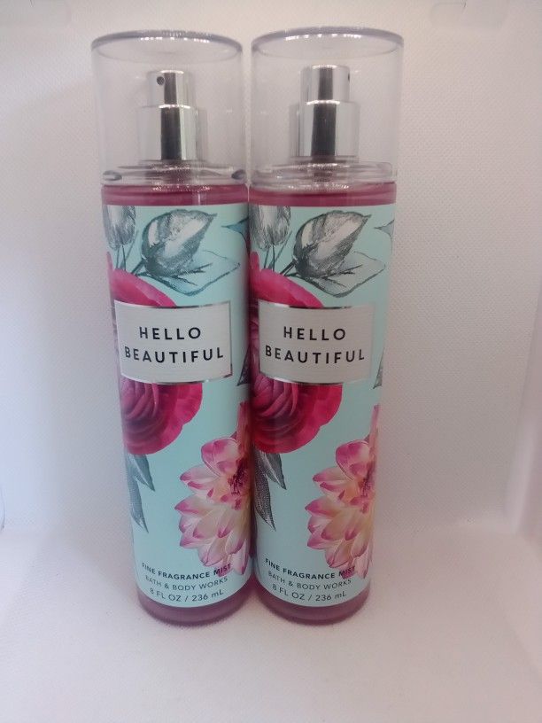 Bath And Body Works Hello Beautiful X2 