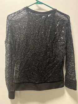 DKNY Sequin Top
