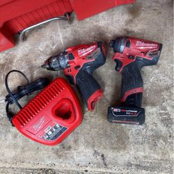 Milwaukee M12 Fuel Drill & Impact Driver Combo 