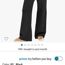 Caracilia Women's Two Piece Outfits Sweater Sets 2 Piece Long Sleeve Knit Pullover Tops Wide Leg Pants