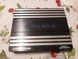Crunch amplifier 4 channels