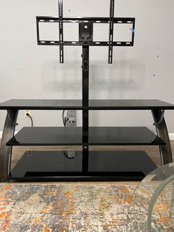 TV table with the tv mount