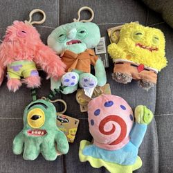 SpongeBob Flagger Keychain