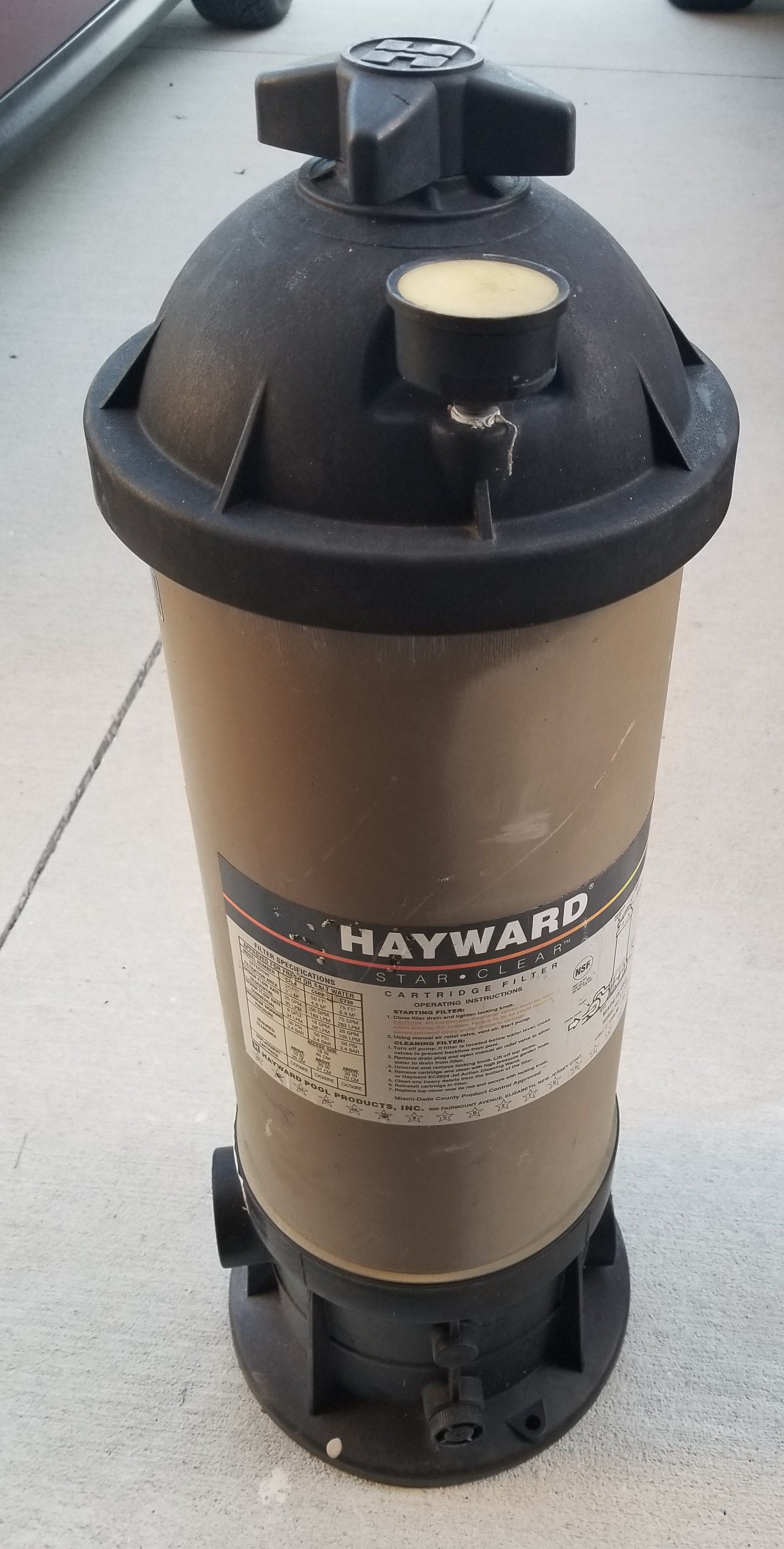 Hayward pool filter