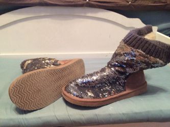 Victoria Secret silver boots