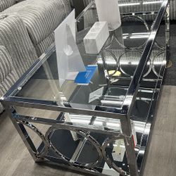 Glass Top Coffee Table