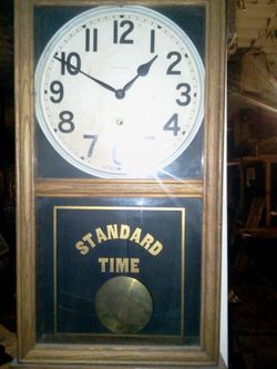 MOVING SALE SAVE UP TO 70% OFF 1880's New Haven clock at C&G's. ANTIQUES 1711 HEWITT AVE. EVERETT WA. 98201