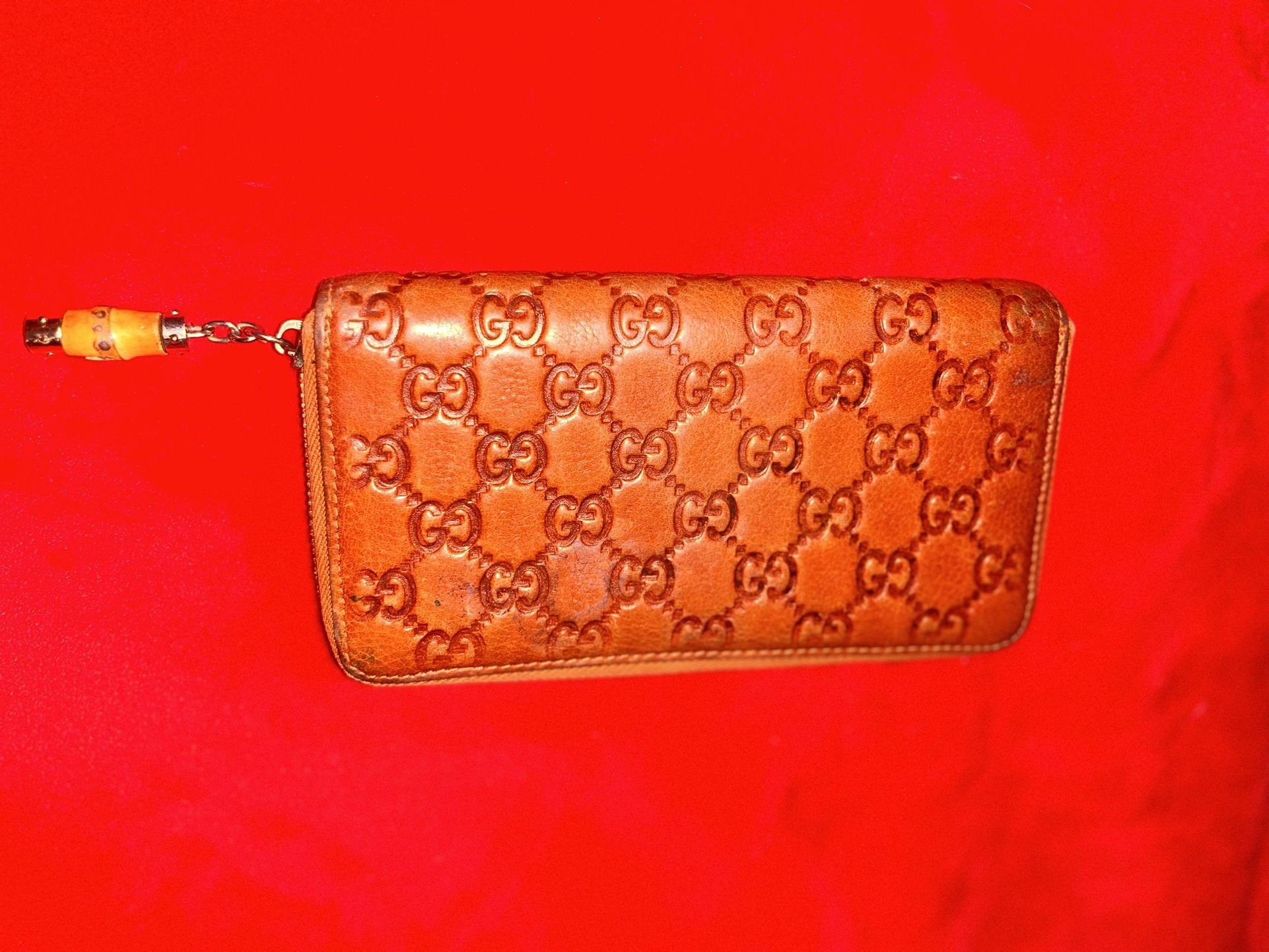 GUCCI Guccissima Leather Wallet 