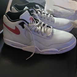 A Pair Of Jordans Size 14 And A Pear Of LeBrons Size 14