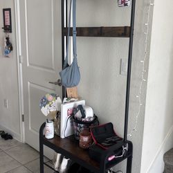 shoe rack/ bag hanger