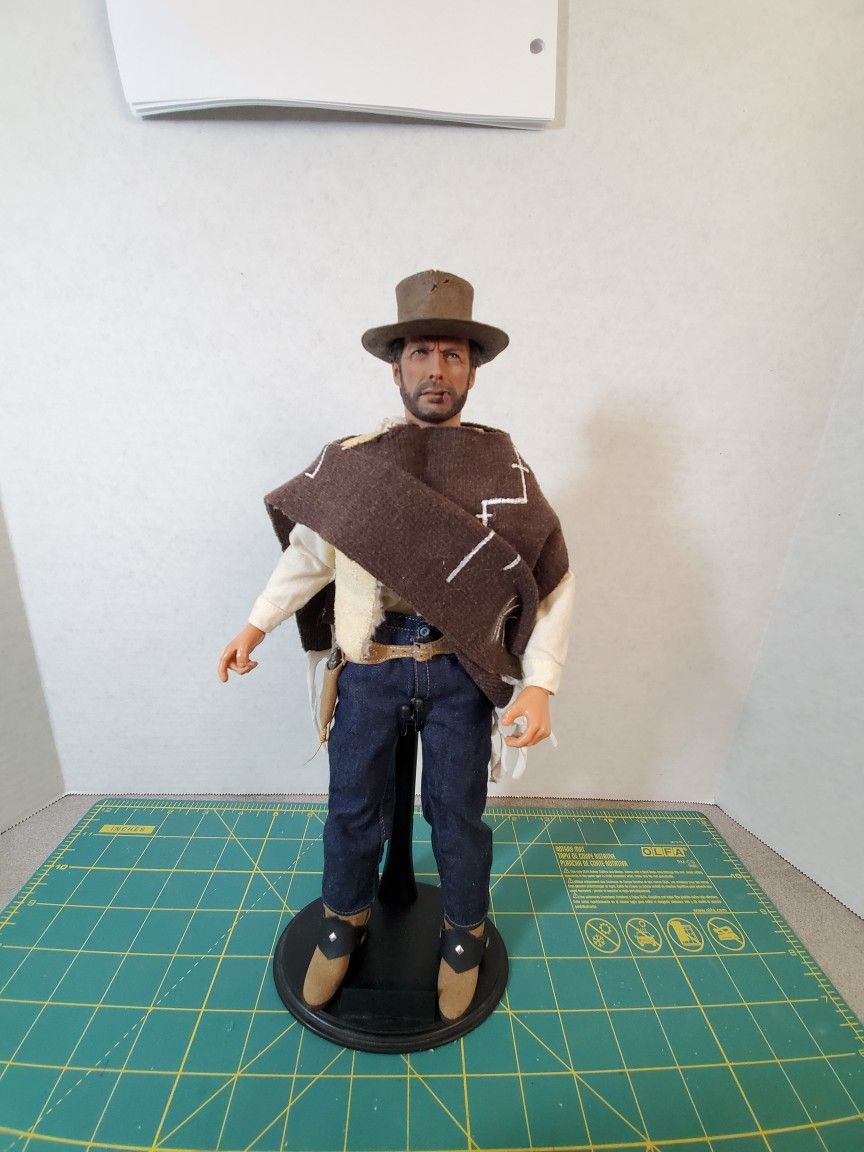 Custom 1/6th Scale 12inch Clint Eastwood Action Figure!
