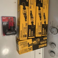 DeWalt Tools ! BRAND NEW IN BOX . Milwaukee Battery 