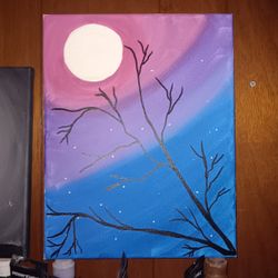Moon Painting 