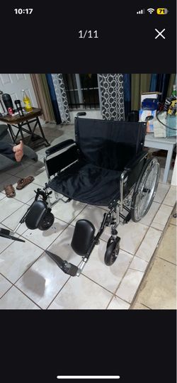 Wheel chair heavy duty 600lb +