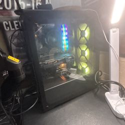 Gaming PC/setup, keyboard and mouse/pad headphones ect