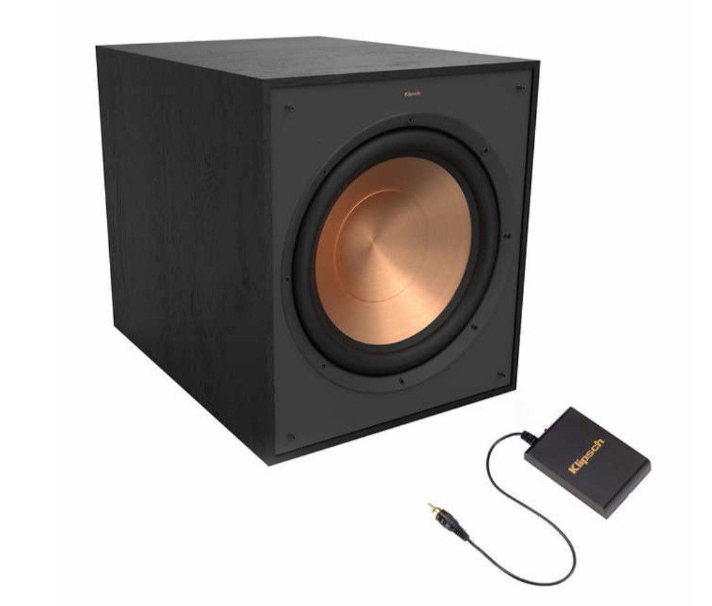 Klipsch R-120SW Subwoofer, Black