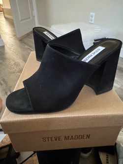 Steve Madden mules heels