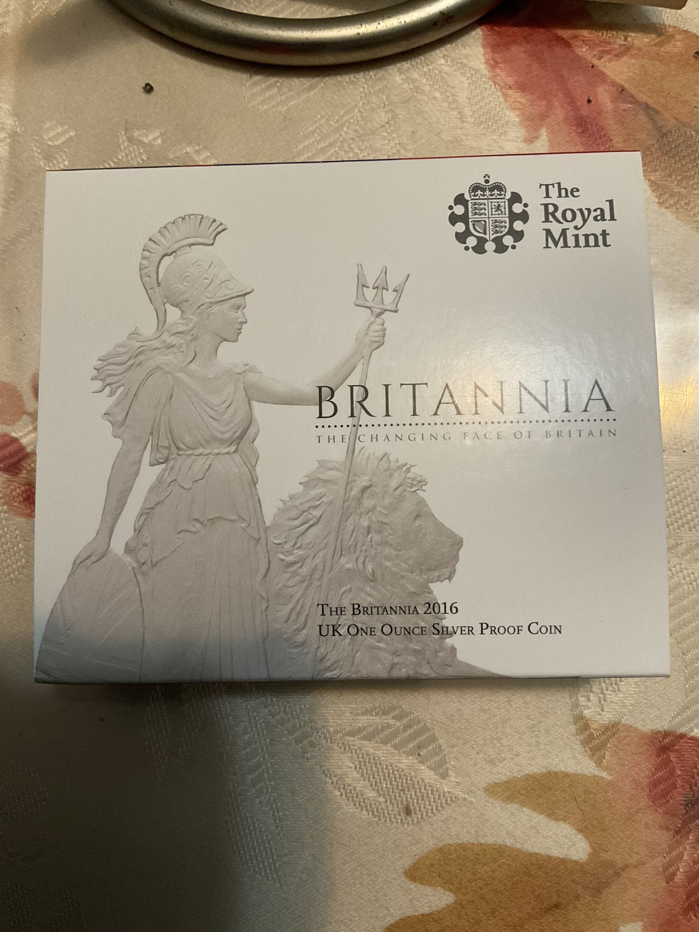 2016 Britannia 1oz SILVER proof £2 coin