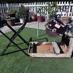 MASONRY SAW  WITH STAND 