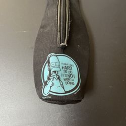 Homer Simpson Beer Bottle Cozy 