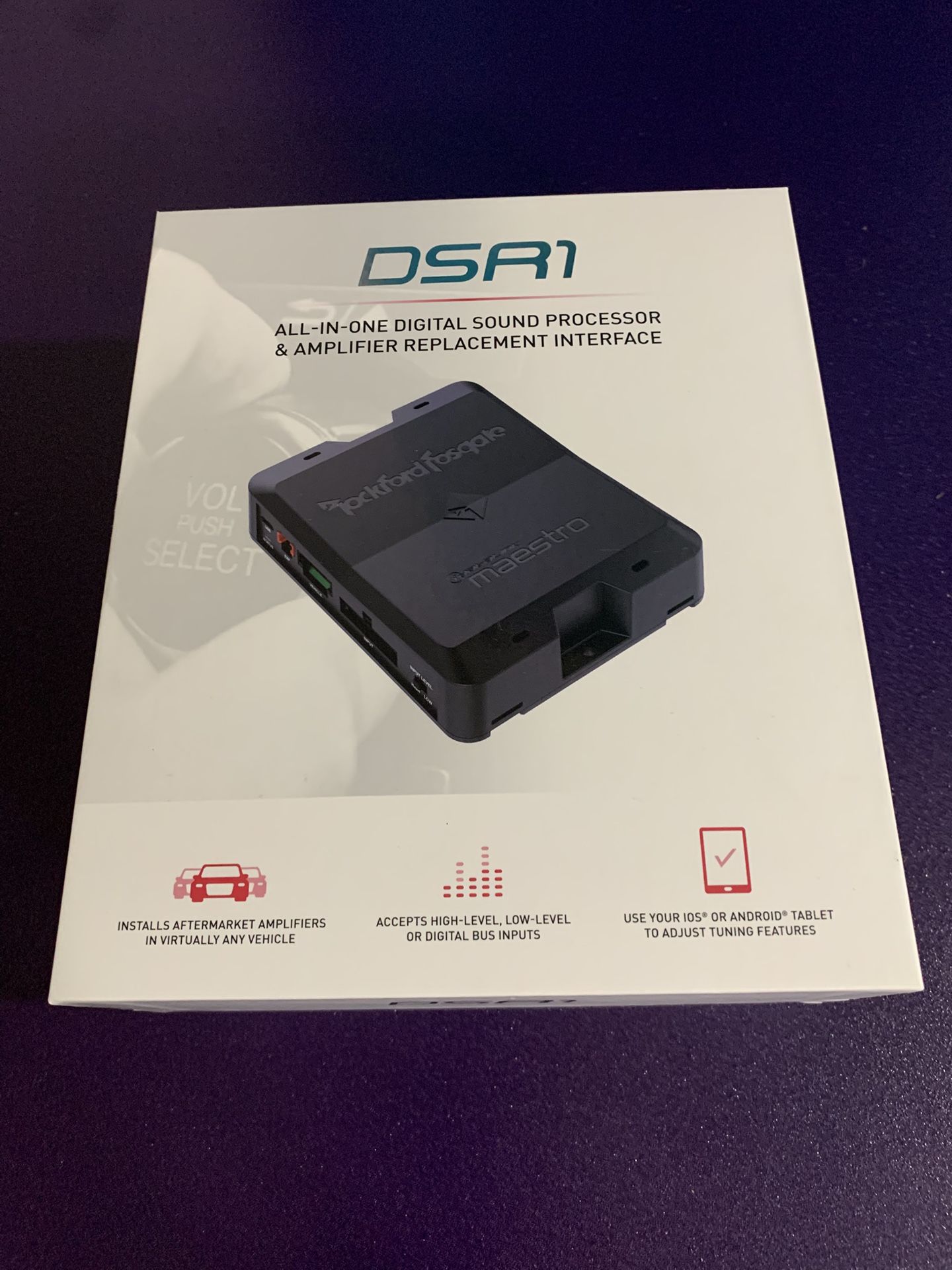Rockford Fosgate DSR1 DSP Module – Brand New in Box